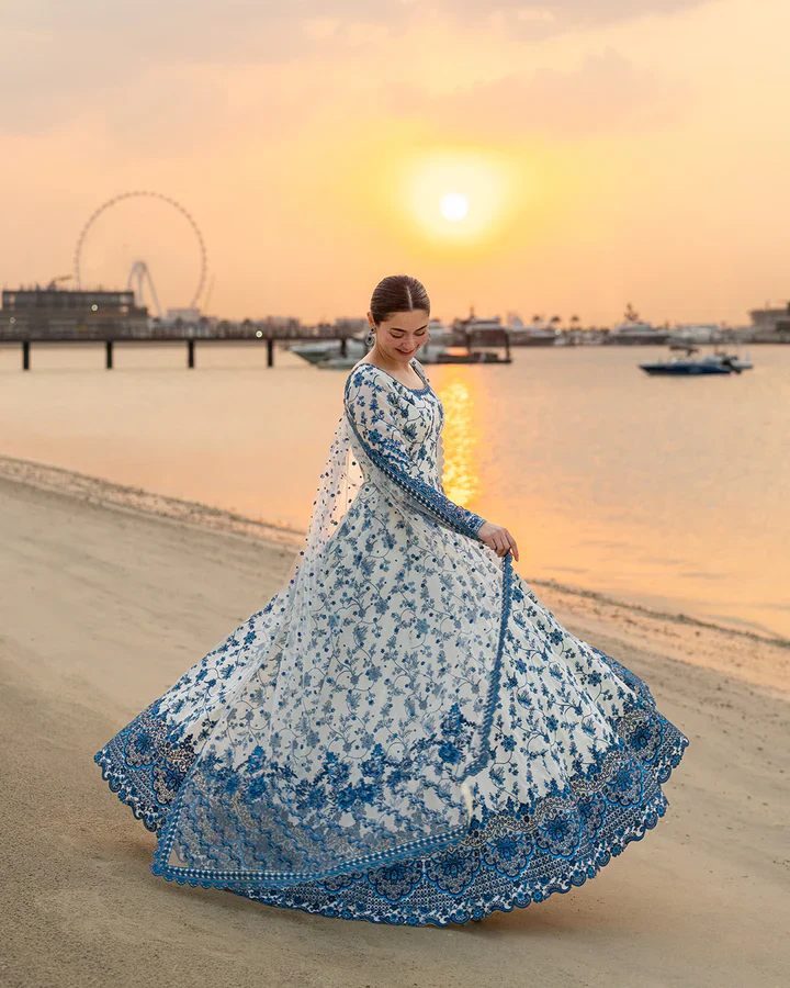 Faiza Saqlain Unstitched Luxury Lawn Jehona - Image 2